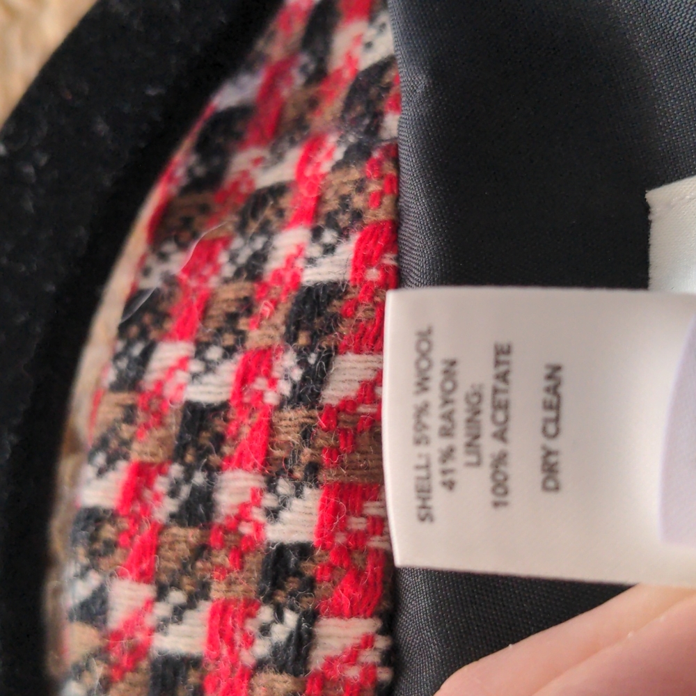 Cropped twill jacket - Picture 5 of 6